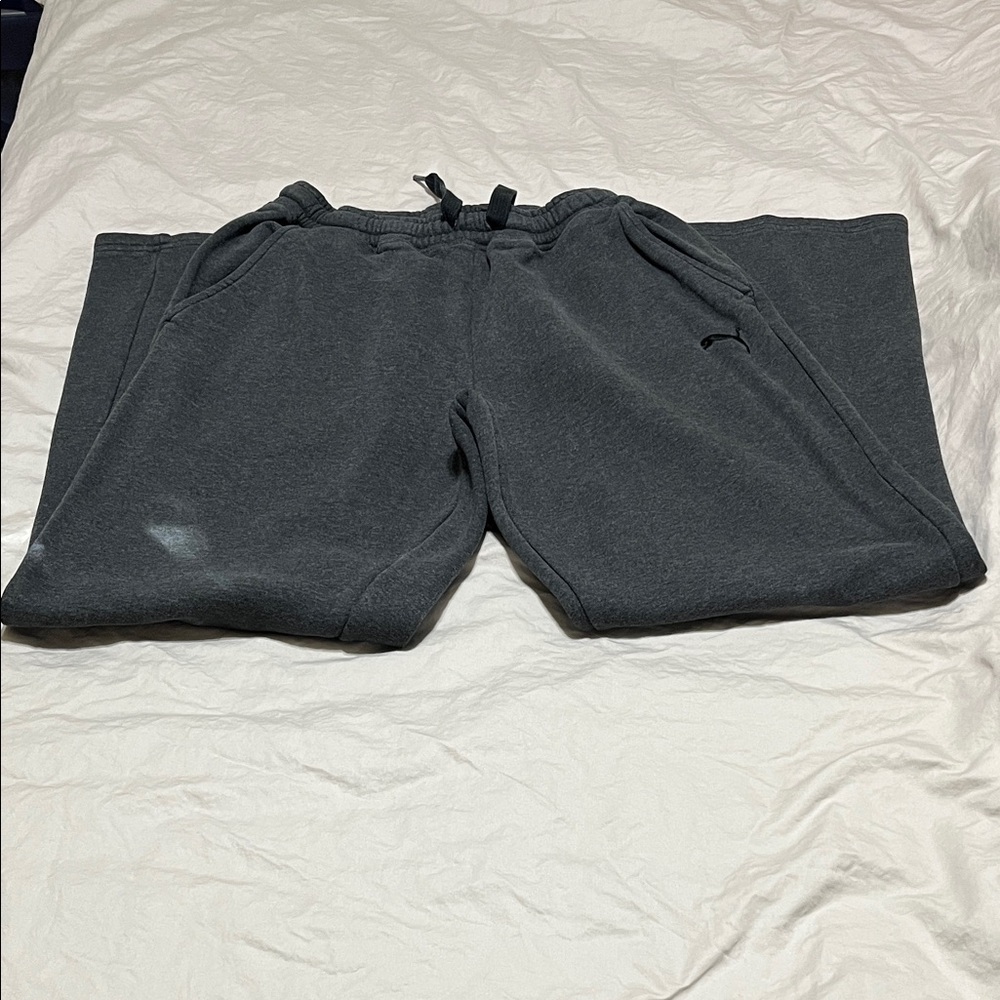 Puma Dark Grey Sweatpants